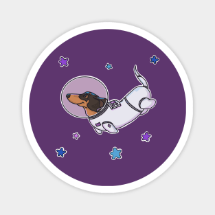 Space pets- dachshund Magnet